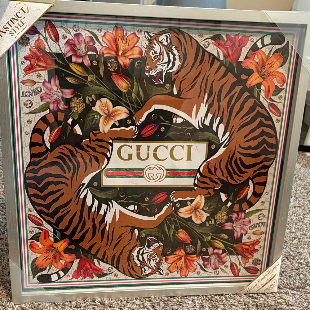 Gucci Tiger Wall Art